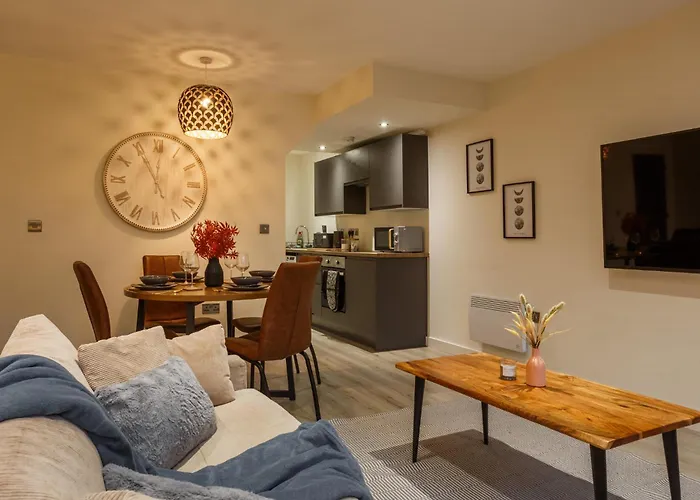 公寓 Modern And Cozy Two-bed In 布雷得佛